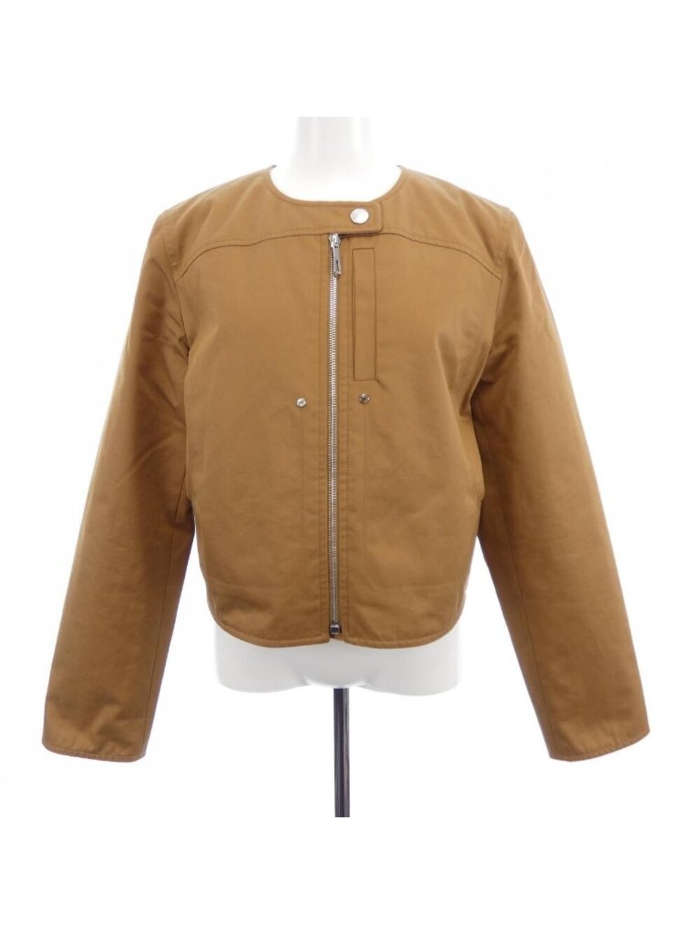 Hermes Cartouche Clou de Selle Collarless Jacket